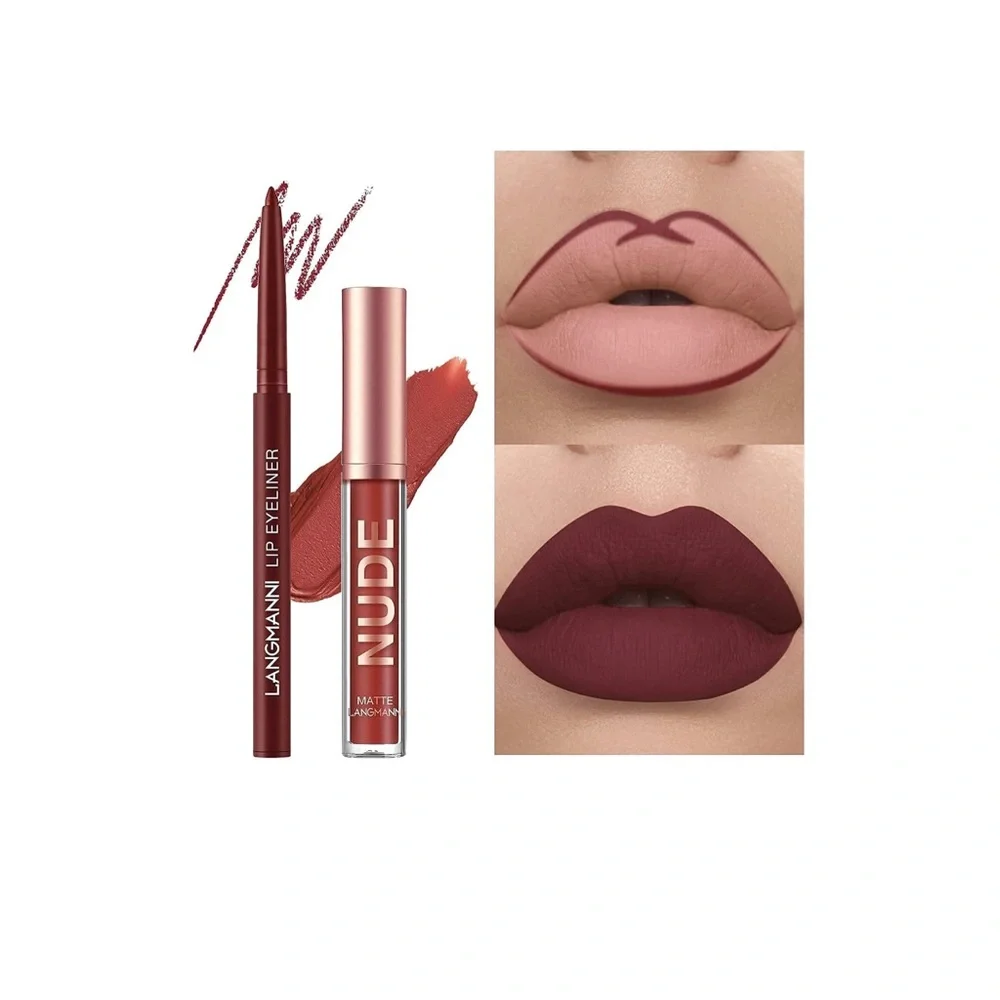 ✨12 Piece Long-Lasting Matte Liquid Lipstick and Coordinating Lipliner Kit✨ - Picture 6 of 6